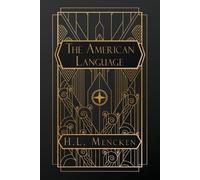 H L Mencken The American Language (Tascabile)