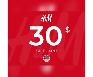 H&M Gift Card 30 USD Key - UNITED STATES