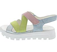 H-Nele Sandale Weite H Plantare intercambiabile Multicolore, verde, 40 EU Larga