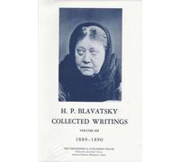 H. P. Blavatsk Collected Writings of H. P. Blavatsky, Vol. 1 (Copertina rigida)
