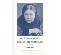 H. P. Blavatsk Collected Writings of H. P. Blavatsky, Vol. 1 (Copertina rigida)