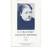 H. P. Blavatsk Collected Writings of H. P. Blavatsky, Vol. (Copertina rigida)