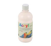 H&P COLORE ACRILICO FINE BOTTIGLIA 500 ML ROSA