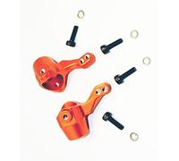 H-P-I BULLET3.0 MT ST KEN BLOCK WR8 FLUX Upgrade Parts Aluminum Alloy Front Knuckle Arm-1PR SET For 101208 Orange