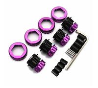 H-P-I SAVAGE Flux X XL 21 25 SS 4.6 17mm Hex Wheel Conversion With 5mm Extensions Purple