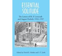 H P Lovecraft August Derleth Essential Solitude (Tascabile)