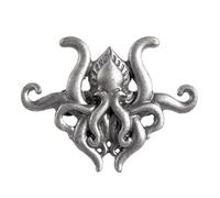 H.P. Lovecraft Cthulhu Pin Metallo Antico Dio Malvagio Distintivi Spille Polpo Risvolto Pin Camicia zaino Fiction gioco Gioielli regali