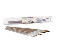 H&P PENNELLI PER ACQUERELLO BLISTER 5 PZ ASSORTITO