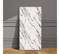 H,pannelli da parete Peel and Stick 10 pezzi 80 x 40 cm leggero backsplash effetto marmo piastrelle (non vero marmo) ideale per cucina, bagno, soggiorno, camera da letto