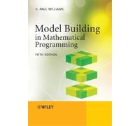 H. Paul Williams Model Building in Mathematical Programming (Tascabile)