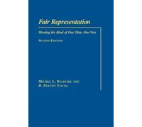 H. Peyton Young Michel L. Balinski Fair Representation (Tascabile)