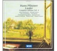 H Pfitzner - Lieder - Complete Edition, Vol. 4