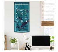 H.POTTER MAGICAL CREATURES WALL BANNER by BS STUDIO