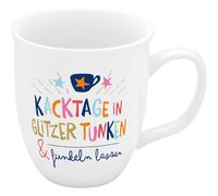 H:PPY life 74731 - Tazza da caffè in porcellana, 10 cl, idea regalo per lei, fidanzata, sorella, collega