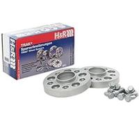 2x50mm Distanziali Ruota 5x112 H&R 10055571 per VW Caddy, CC, Eos, Golf, Jetta,
