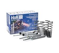 H&R Kit sospensioni 40846-1 molle/ammortizzatori per VW Polo II Coupé (86C) abbassamento 35/35 mm
