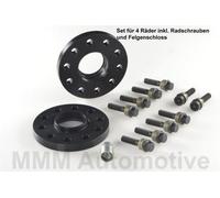 H&R ABE distanziale nero 30/36 mm set Porsche Boxster (tipo 987) Spurpla