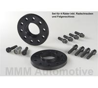 H&R ABE Passaruota Nero 20/30 mm Set Piastre BMW Serie 7 E38 (Tipo 7/G)