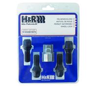 H&r Bulloni Antifurto Chiusura Cerchioni Set M14x1, 25x28mm Sede B14252801KEY4 1