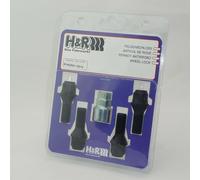 H&r Bulloni Antifurto Chiusura Cerchioni Set M14x1, 5x28mm Sede B1452801KEY4 2