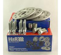 2x5mm Distanziali Ruota 5x120 H&R 1075740 per BMW 5, X5, X6