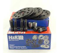 H R & B1024562 perline spaziatrici, colore: nero