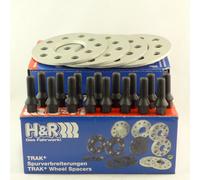 H&R Distanziali 16/16Mm Argento Per BMW 3 Serie E30 3/1 3/R