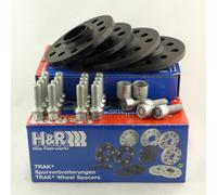 H&R Distanziali 20/20Mm Neri Per Ford Galaxy Tipo WGR