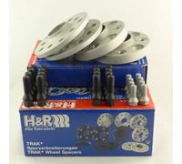H&R Distanziali 20/44Mm Argento Per Opel Adam + Rocks Corsa E