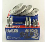 H&R Distanziali 24/44Mm Argento Per Opel Adam + Rocks Tipo S-D Corsa E