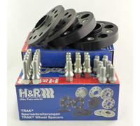 H&R Distanziali 24/45Mm Neri Per BMW Serie 1 2 3 4 5 6 X3 Mini