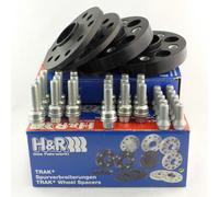 H&R Distanziali 24/50Mm Neri Per Audi Q3 Tipo 8U 8U1
