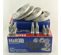 H&R Distanziali 30/40Mm Argento Per Arosa Ibiza Golf Vento Lupo Passat Polo