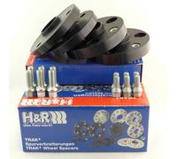 H&R Distanziali 36/50mm Nero per Smart