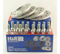 2x20mm Distanziali Ruota 4x100 H&R 4024566 per OPEL Ascona, Astra, Calibra, Cors