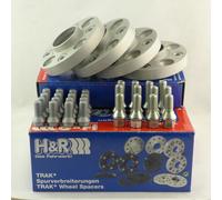 H&R Distanziali 40/44Mm Argento Per Opel Adam Adam Rocks Tipo S-D Corsa E