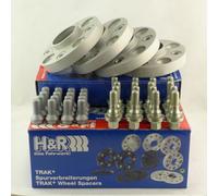 H&R Distanziali 50/80mm Argento per C2 C3 C4 C5 DS3 Saxo Peugeot