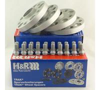 H&R Distanziali 60/60mm Argento per Alfa 147 156 164 Ragno Gtv