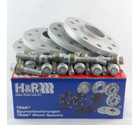 H&R Distanziali ruote 556681-10 per Porsche Macan 95B ABE 20/24 mm Argento