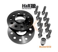 H&R Distanziali Neri DR 14Mm/Asse ABE Per Porsche Panamera 970 2009-2016