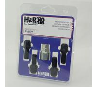 H&R Serrature Per Cerchi Set M14x1,5x27mm Sfera 1452703KEY4|5
