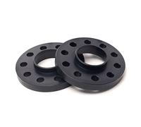 H&R Set di Distanziali per ruote DR-sistema 10mm per asse - Interasse 5x114,3 - Mozzo 66,0mm - Bulloni M12x1,5 - compatibile con Alpine/Renault/Dacia/Nissan/Fiat/Opel - Nero