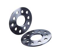 H&R Set di Distanziali per ruote DR-sistema 14mm per asse - Interasse 5x130 - Mozzo 71,6mm - Bulloni M14x1,5 - compatibile con Porsche - Nero