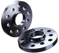 H&R Set di Distanziali per ruote DR-sistema 16mm per asse - Interasse 5x100/112 - Mozzo 57,1mm - Bulloni M14x1,5 - compatibile con Audi/Seat/Skoda/Volkswagen - Nero
