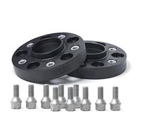 H&R Set di Distanziali per ruote DRA-sistema 70mm per asse - Interasse 5x112 - Mozzo 66,5mm - Bulloni M14x1,5 - compatibile con Mercedes - Nero
