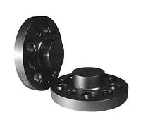 H&R Distanziali per ruote B80556659 – 80mm per asse, 5x112, mozzo 66,5mm, bulloni M14x1,5, Nero