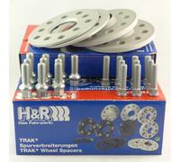 H&R Spurverbreiterung 10/10mm Argento Per VW Bus T2 T3 Kit Completo