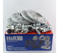 H&R Spurverbreiterung Anteriore+Posteriore ABE per GLE GLC E S 36/40mm Argento
