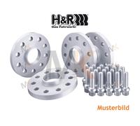 H&R TRAK+ Distanziali DR 30 & 40mm/Asse ABE Per Opel Astra H L48 (2004)