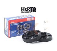 H&R Trak + Pista Pannelli Nero Dra 50mm / Asse per VW T-Roc A11, D11 (2017-2024)